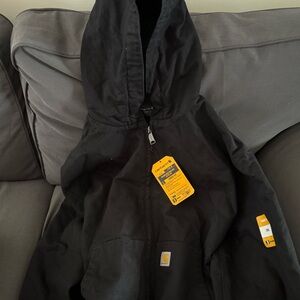 Carhartt Insulated Active Jacket - Loose Fit -  Duck Washed - Black New 2XL